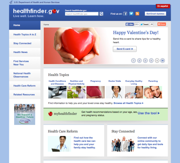 Healtfinder entry 2013
