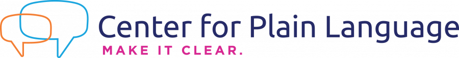 Center for Plain Language logo