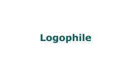 Logophile logo